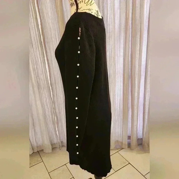 BY & BY  pearl sweater dress, junior's XXL - Picture 4 of 9